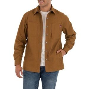 Wrangler Brown Shirt Jacket